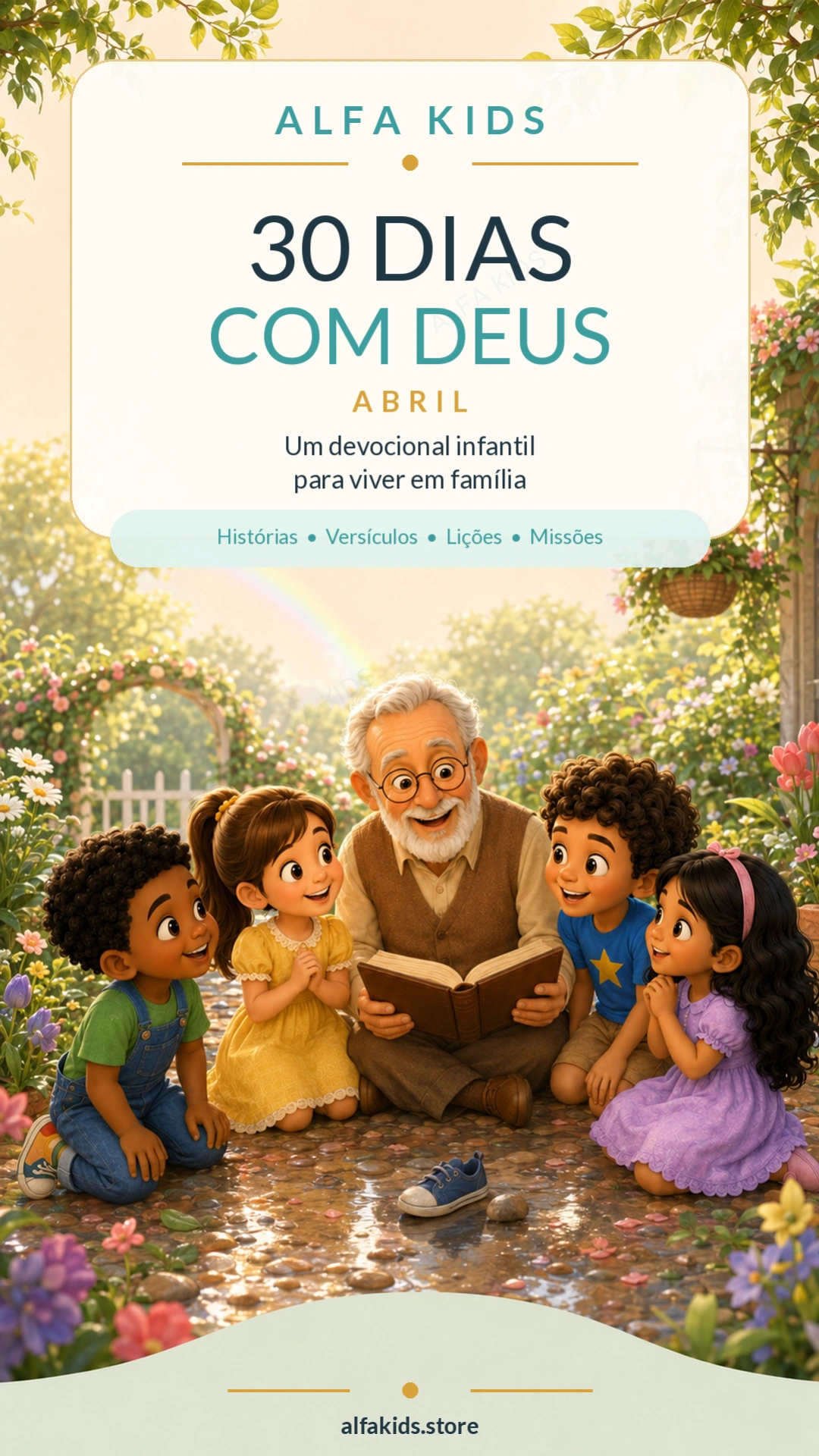 Capa do Book Alfa Kids de Abril